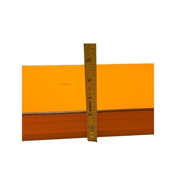 Hermes Large Flat Empty Box W/ Tissue Ribbon 30”x15”x2”Gift Set Large Scarf Tie - Picture 11 of 11